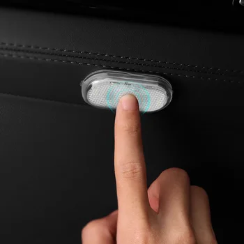 Автомобилни Led Сензорни Светлини Безжичен Интериор USB Зареждане на Светлина Авто Покрив Таван Лампа за Четене Врати Краката Багажника Кутия За Съхранение на Падане