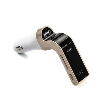 Автомобилен MP3 плейър G7 Hands Free Безжична Bluetooth FM Трансмитер AUX Модулатор Комплект за Кола Черно