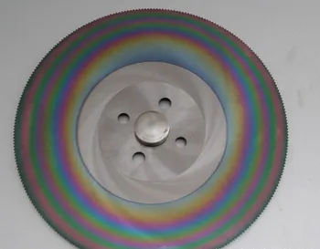 9-инчови дискови триони от бързорежеща стомана 250*1.6/2.0* rainbow триони, ножове от неръждаема стомана вырезывания 32mm ХСС-М42 специална розова