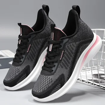 Обувки Xiaomi Mijia, дишаща амортизирующий материал от изкуствена кожа, антибактериална стелка, мъжки и женски маратонки, нова спортни обувки