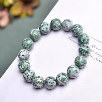 Естествен Камък Енергия Crystal зелени вълни камък Гривна Бижута Аксесоари За Жените исцеляющий подарък