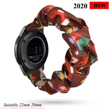 20/22 мм и каишка За часовник Samsung Galaxy watch 3 46 мм група active 2 зъбни колела s3 frontier Дъвка гривна Huawei часовници GT 2/2e 42 мм