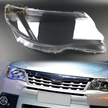 Reamocea Размерът на Фаровете във формата На Миди Лампа Прозрачен Капак Фарове Обектив Автомобилни Капачки За Subaru Forester 2008 2009 2010 2011 2012