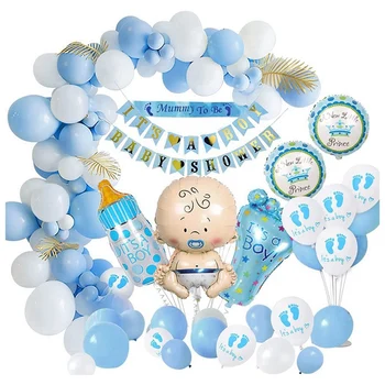 Украса за душата на Детето, Набор от балони за душата на Детето, Детски душ за банери за душата на детето